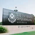 The entrance to the University of Queensland's St Lucia Campus.